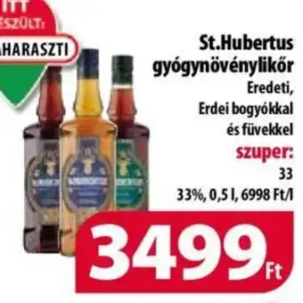 St.Hubertus gyógynövénylikőr 0,5 l