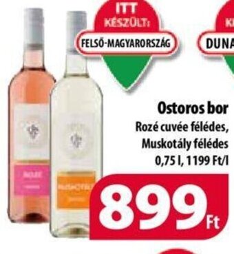 Coop Ostoros bor 0,75 l ajánlat