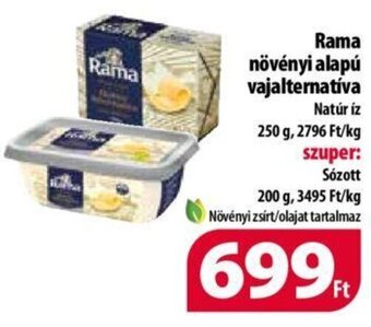 Coop Rama növényi alapú vajalternatíva 250 / 200 g ajánlat