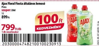 Ajax Floral Fiesta általános lemosó 1 l