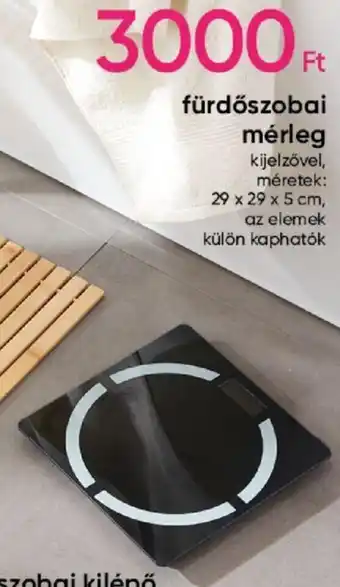 Pepco fürdőszobai mérleg 1 db ajánlat