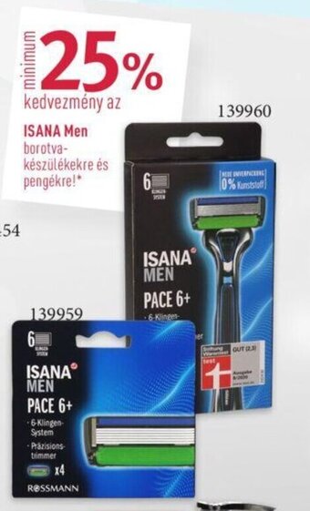 Rossmann ISANA Men ajánlat