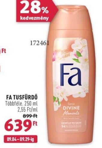 Rossmann FA TUSFÜRDŐ 250 ml ajánlat
