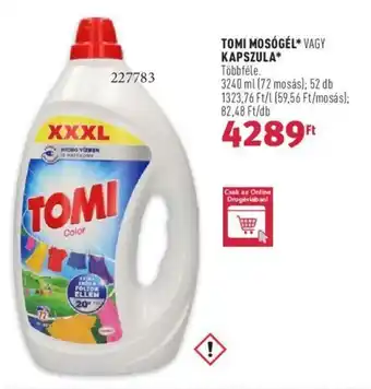 Rossmann TOMI MOSÓGÉL VAGY KAPSZULA 3240 ml / 52 db ajánlat