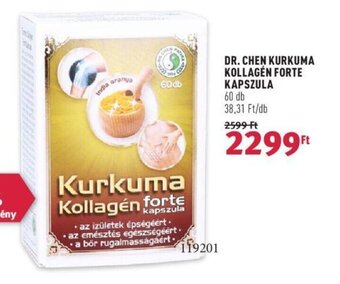 Rossmann DR. CHEN KURKUMA KOLLAGEN FORTE KAPSZULA 60 db ajánlat