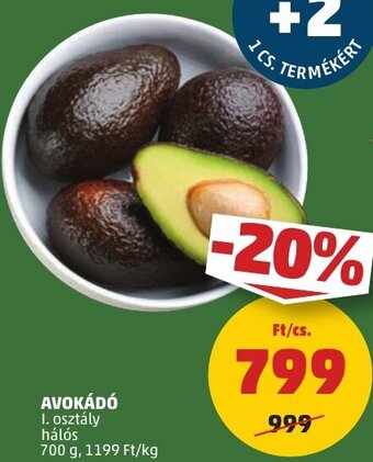 PENNY AVOKÁDÓ 700 g ajánlat