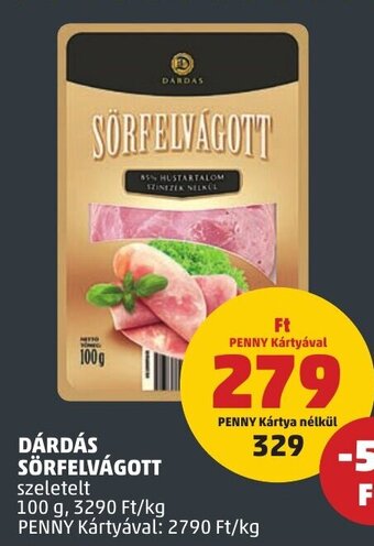 PENNY DÁRDÁS SÖRFELVÁGOTT 100 g ajánlat