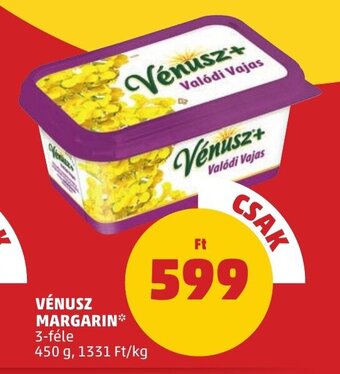 PENNY VÉNUSZ MARGARIN 450 g ajánlat