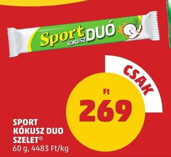 PENNY SPORT KÓKUSZ DUO SZELET 60 g ajánlat