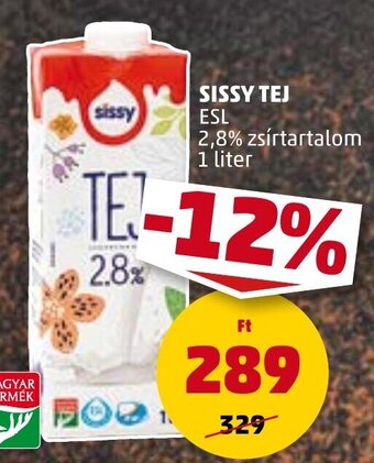 PENNY SISSY TEJ 1 l ajánlat