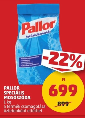 PENNY PALLOR SPECIÁLIS MOSÓSZÓDA 1 kg ajánlat