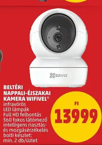 PENNY BELTÉRI NAPPALI-ÉJSZAKAI KAMERA WIFIVEL 1 db ajánlat