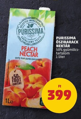 PENNY PURISSIMA ŐSZIBARACK NEKTÁR 1 l ajánlat