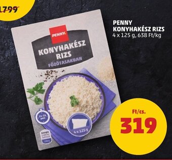 PENNY PENNY KONYHAKÉSZ RIZS 4 x 125 g ajánlat