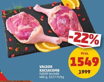 PENNY VALDOR KACSACOMB 480 g ajánlat