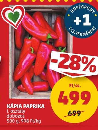 PENNY KÁPIA PAPRIKA 500 g ajánlat