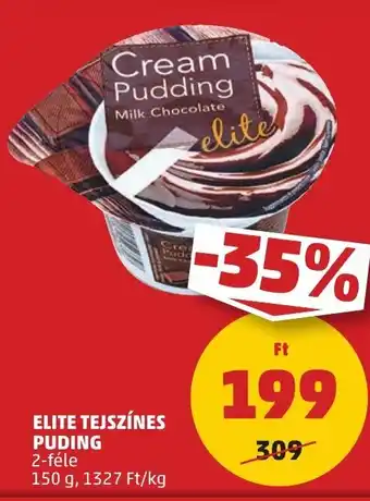 PENNY ELITE TEJSZÍNES PUDING 150 g ajánlat