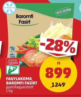PENNY FAGYLAKOMA BAROMFI FASÍRT 1 kg ajánlat
