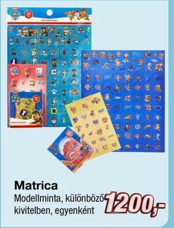 Matrica 1 db