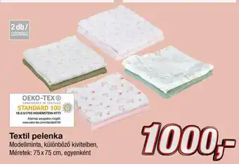 Textil pelenka 2 db