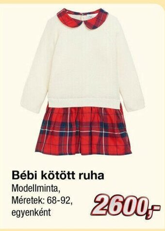 Kik Bébi kötött ruha 1 db ajánlat