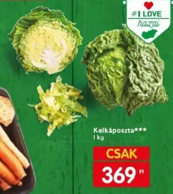 Spar Kelkáposzta 1 kg ajánlat