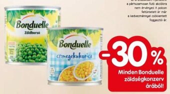 Spar Minden Bonduelle zöldségkonzerv árából! ajánlat