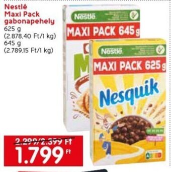 Spar Nestlé Maxi Pack gabonapehely 625 / 645 g ajánlat
