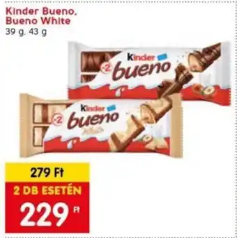 Spar Kinder Bueno, Bueno White 39 / 43 g ajánlat