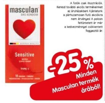 Spar Minden Masculan termék árából! ajánlat
