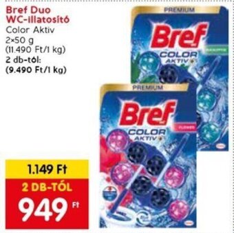 Spar Bref Duo WC-illatosító 2 x 50 g ajánlat