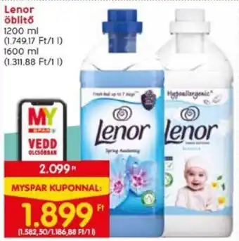 Lenor öblítő 1200 / 1600 ml