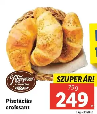 Lidl Pisztáciás croissant 75 g ajánlat