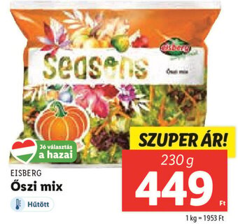 Lidl EISBERG Őszi mix 230 g ajánlat