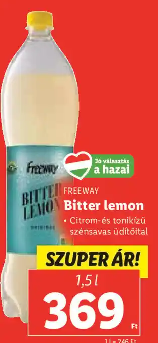 FREEWAY Bitter lemon 1,5 l