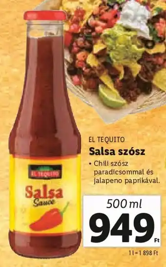 EL TEQUITO Salsa szósz 500 ml