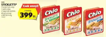 ALDI CHIO STICKLETTI 80 g ajánlat
