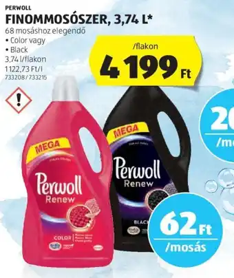 ALDI PERWOLL FINOMMOSÓSZER, 3,74 l ajánlat