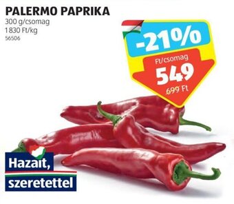 ALDI PALERMO PAPRIKA 300 g ajánlat