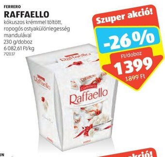 ALDI FERRERO RAFFAELLO 230 g ajánlat