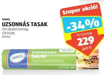 ALDI TANDIL UZSONNÁS TASAK 120 db ajánlat