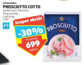 ALDI CUCINA NOBILE PROSCIUTTO COTTO 120 g ajánlat