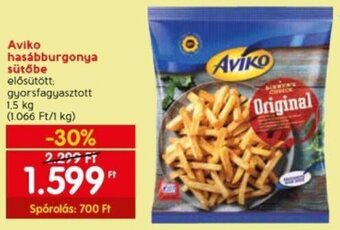 Aviko hasábburgonya sütőbe 1,5 kg