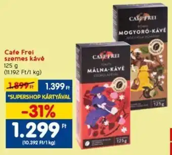Spar Cafe Frei szemes kávé 125 g ajánlat