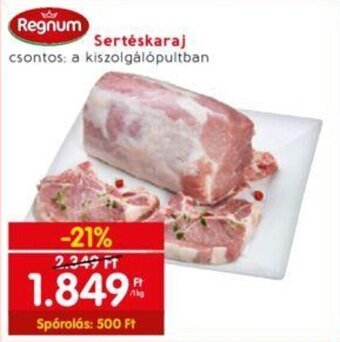 Interspar Regnum Sertéskaraj 1 kg ajánlat