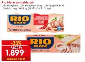Rio Mare tonhaldarab 3 x 52 g