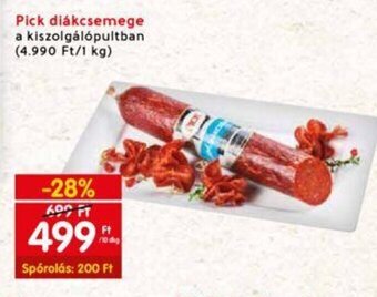 Interspar Pick diákcsemege 10 dkg ajánlat