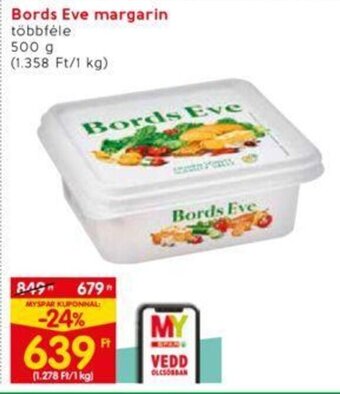 Bords Eve margarin 500 g