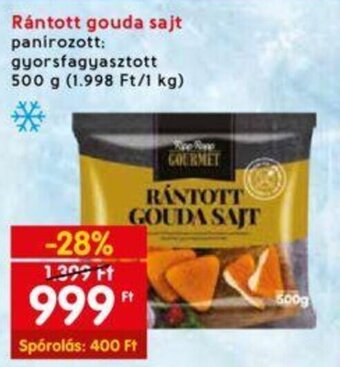 Interspar Rántott gouda sajt 500 g ajánlat