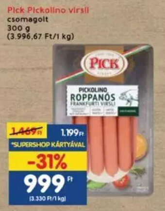 Pick Pickolino virsil 300 g